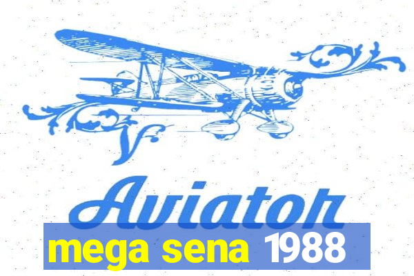 mega sena 1988